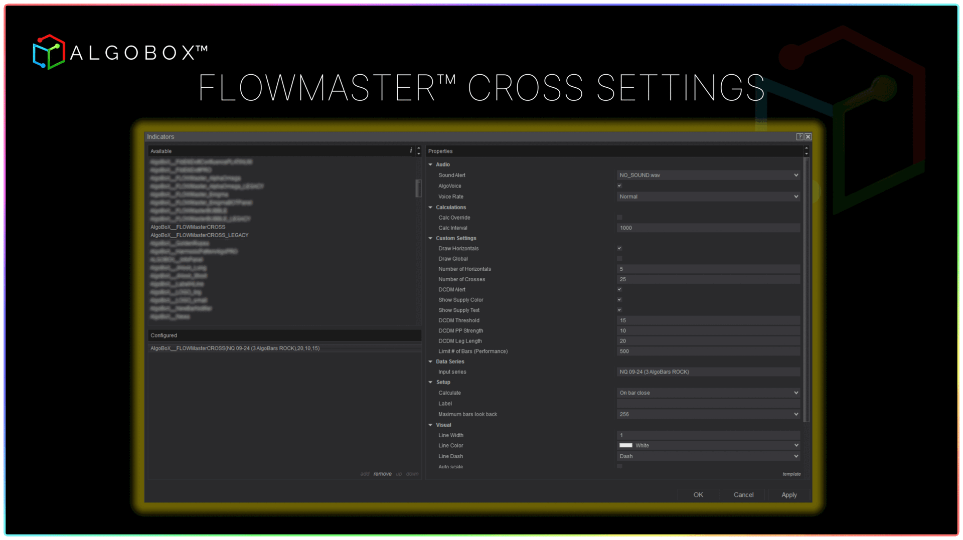 FlowMaster Cross in action alongside documentation